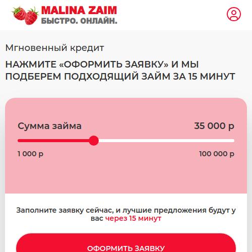 Малина Займ - Платный сервис